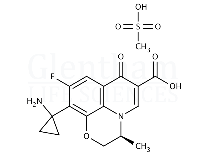 Structure for Pazufloxacin (127045-41-4)