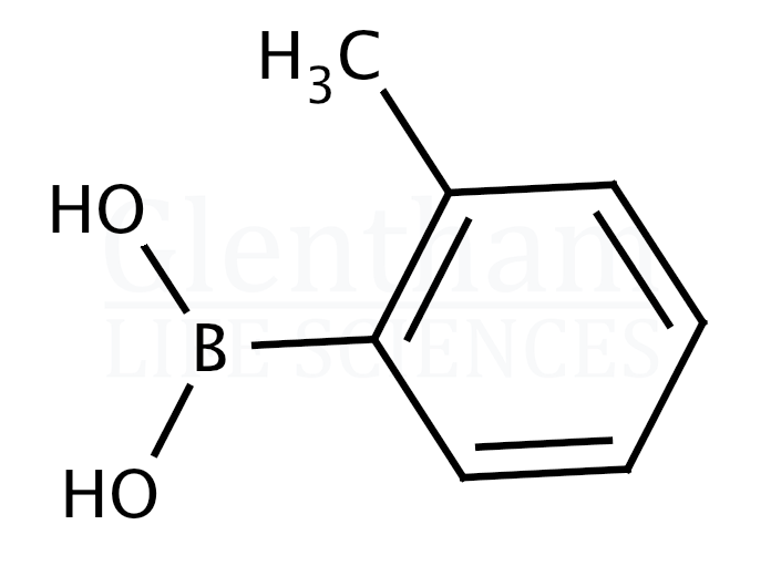 2-Methylphenylboronic acid Structure