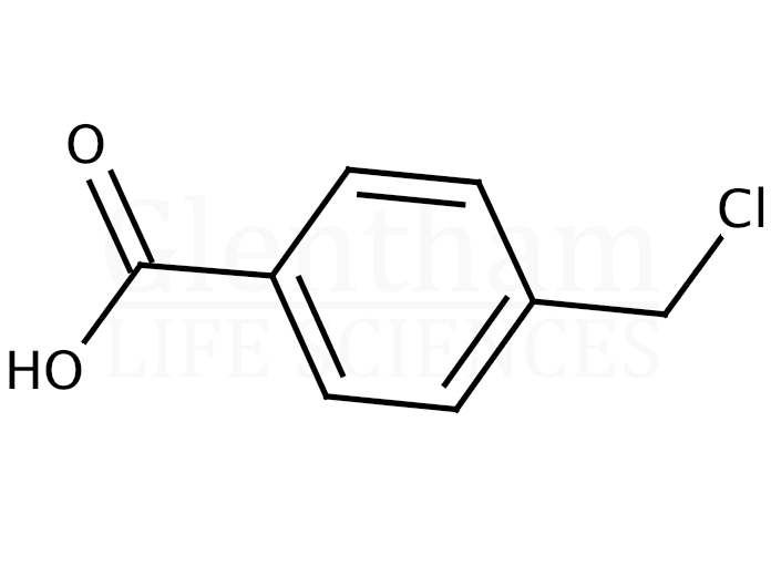 Structure for 4-(Chloromethyl)benzoic acid