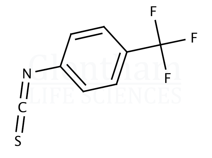 4-(Trifluoromethyl)phenyl isothiocyanate Structure