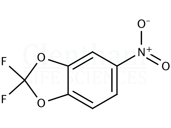 2,2-Difluoro-5-nitro-1,3-benzodioxole Structure