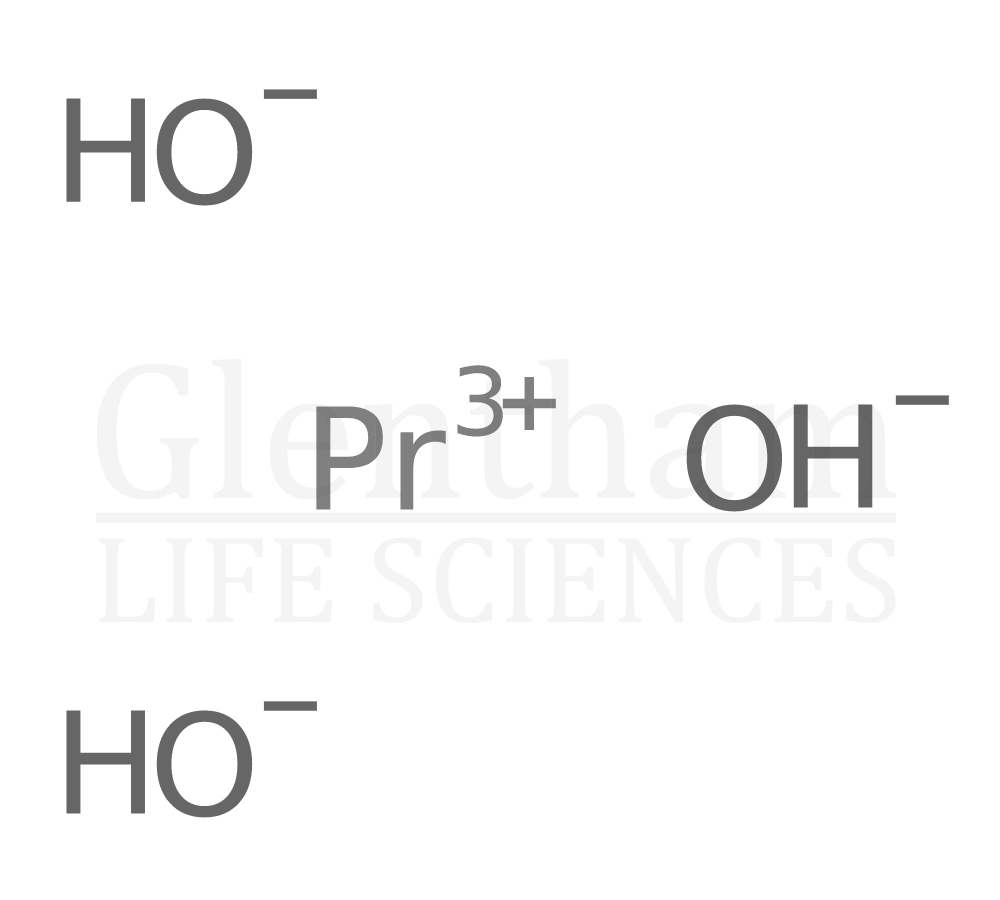 Praseodymium hydroxide hydrate, 99.9% Structure
