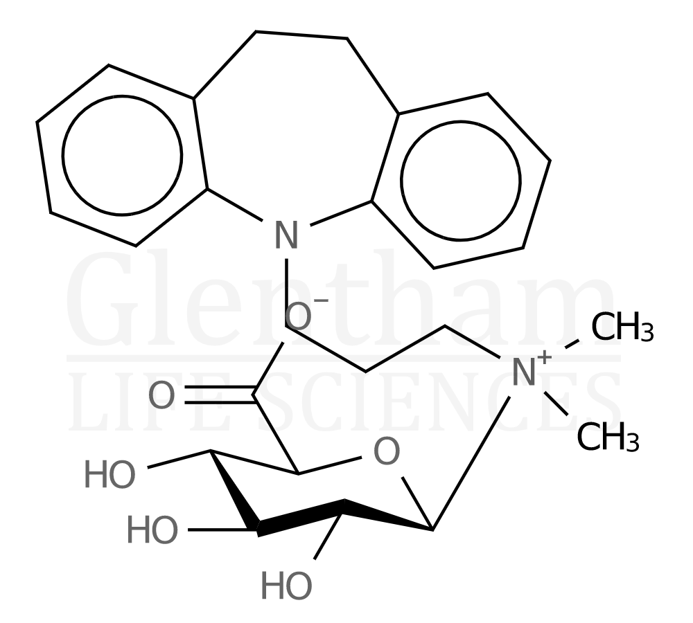 Imipramine N-b-D-glucuronide Structure
