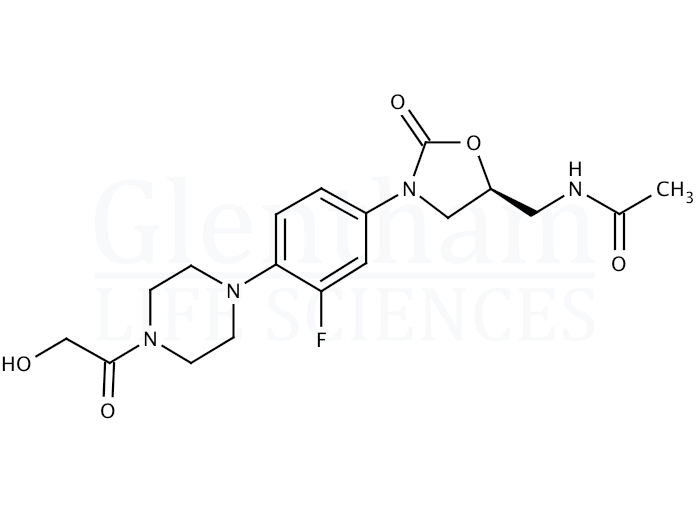 Eperezolid Structure