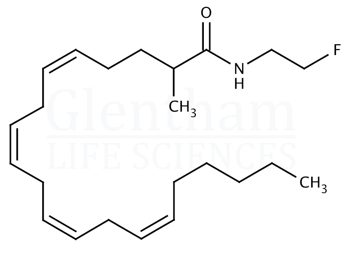 Strcuture for (±)-2-Methylarachidonoyl-2′-fluoroethylamide