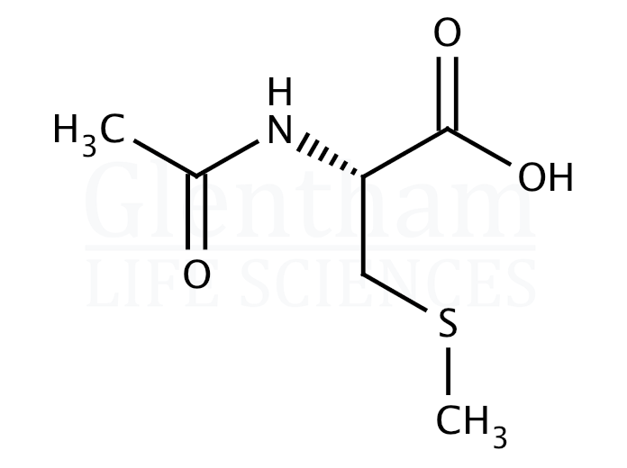 N-Acetyl-S-methyl-L-cysteine Structure