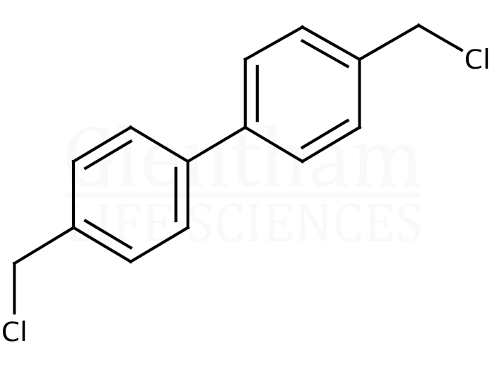 Structure for 4,4''-Bis(chloromethyl)-1,1''-biphenyl