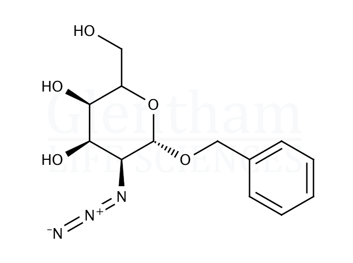 Structure for Benzyl 2-azido-2-deoxy-a-D-galactopyranoside