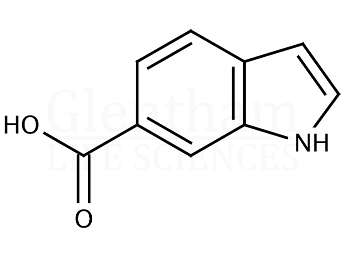 Indole-6-carboxylic acid Structure