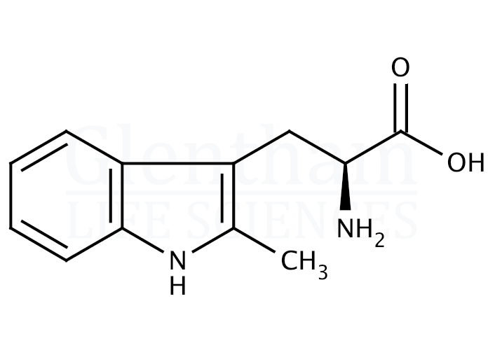 α-Methyl-L-tryptophan Structure