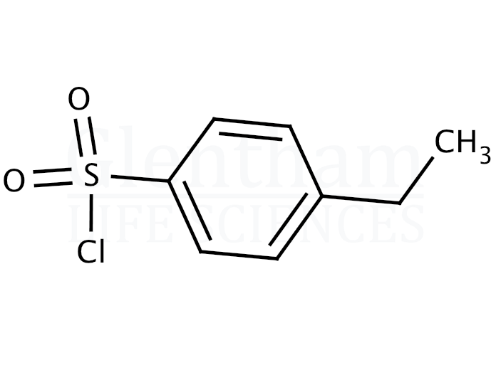 Structure for 4-Ethylbenzenesulfonyl chloride