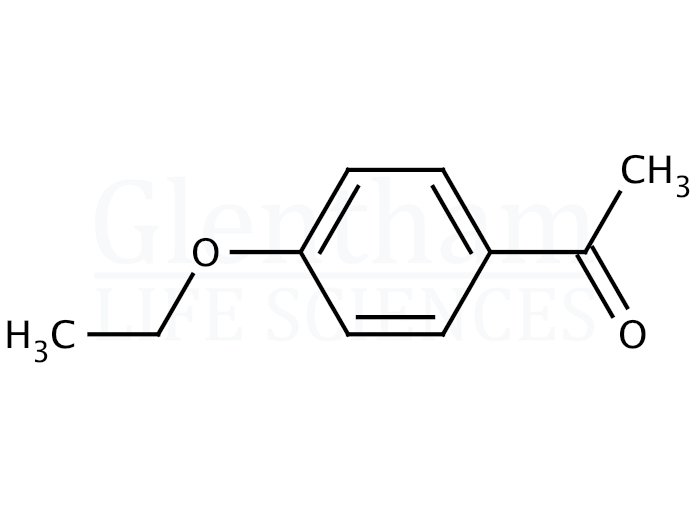 Structure for 4''-Ethoxyacetophenone