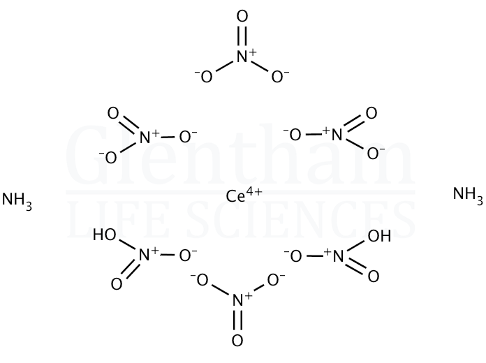 Structure for Ammonium cerium(IV) nitrate