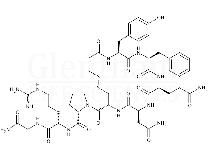Structure for Desmopressin acetate
