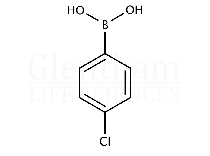 Structure for 4-Chlorophenylboronic acid