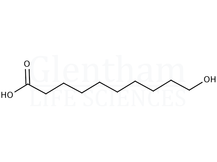 10-Hydroxydecanoic acid Structure
