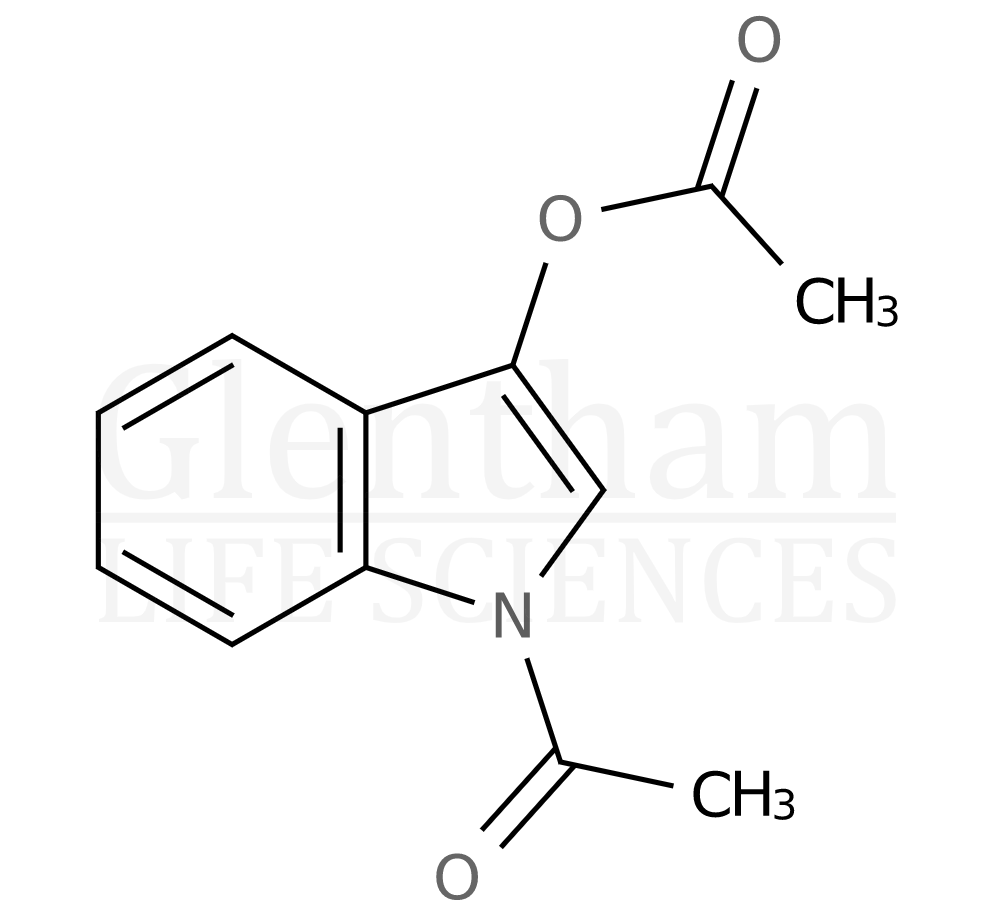 Indoxyl 1,3-di acetate Structure