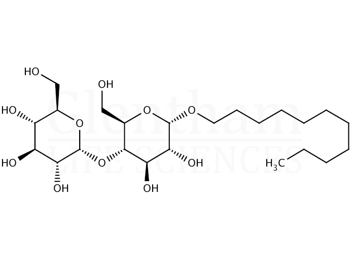 Undecyl a-D-maltopyranoside Structure