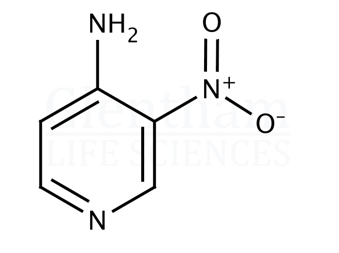 4-Amino-3-nitropyridine Structure