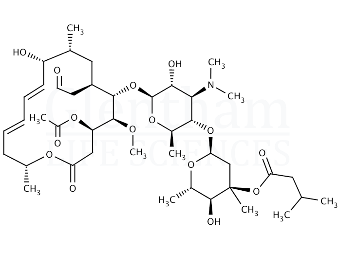 Structure for Josamycin (16846-24-5)