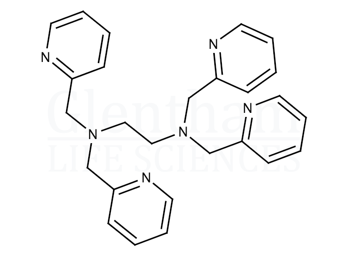 Structure for  N,N,N'',N''-Tetrakis(2-pyridylmethyl)ethylenediamine  (16858-02-9)