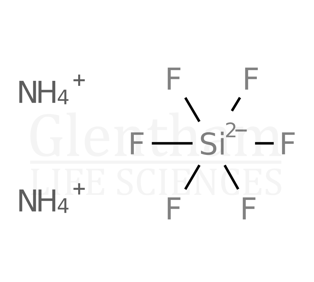 Structure for Ammonium hexafluorosilicate, 98%