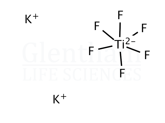 Structure for Potassium hexafluorotitanate, 98%