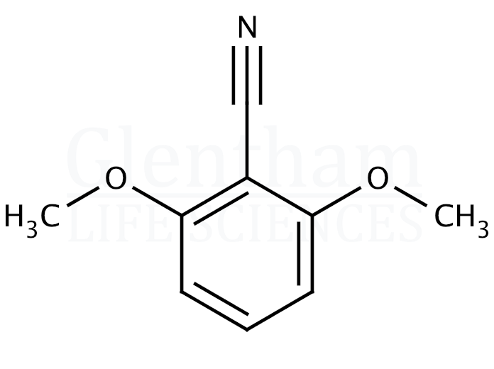 2,6-Dimethoxybenzonitrile Structure