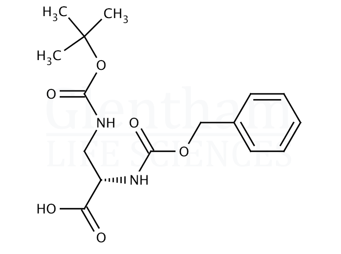Structure for Z-Dap(Boc)-OH   