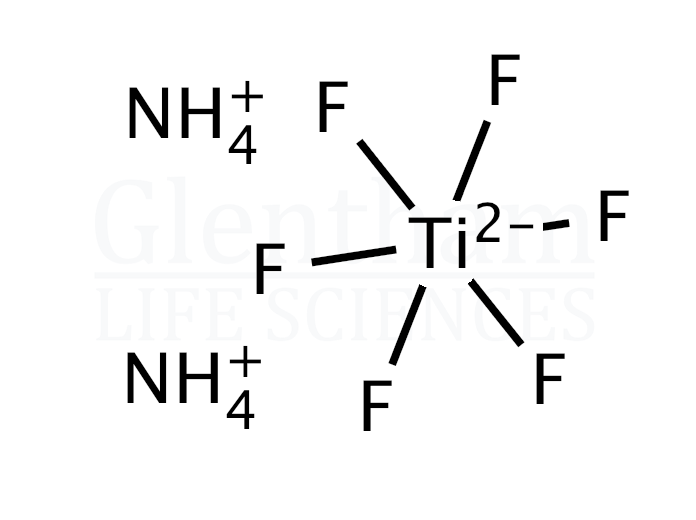 Structure for Ammonium hexafluorotitanate