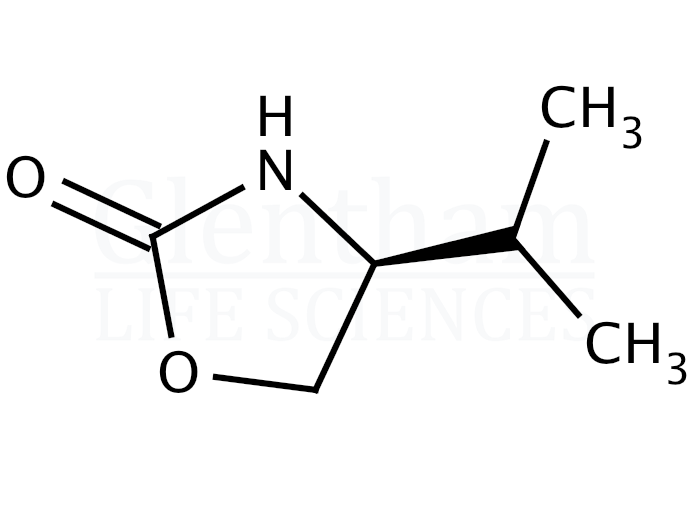 (S)-(-)-4-Isopropyl-2-oxazolidinone Structure