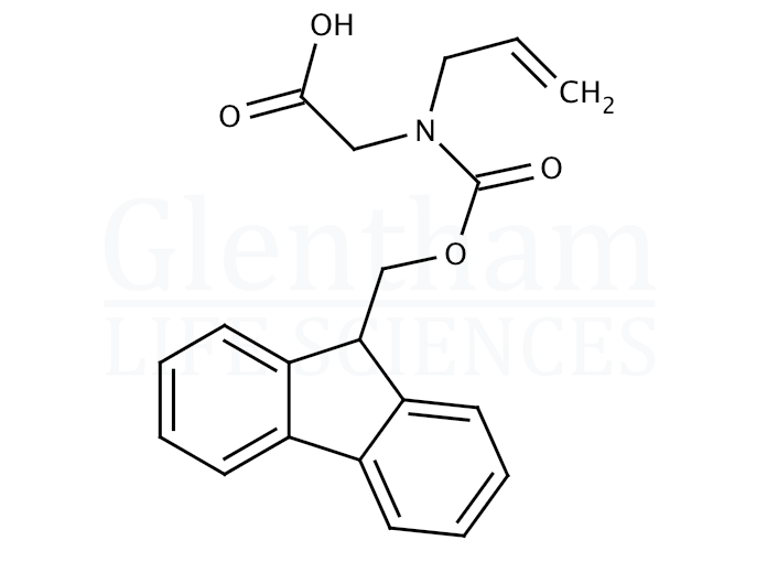 Fmoc-D-allyl-Gly-OH   Structure