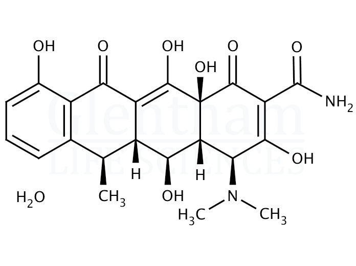 Structure for Doxycycline monohydrate