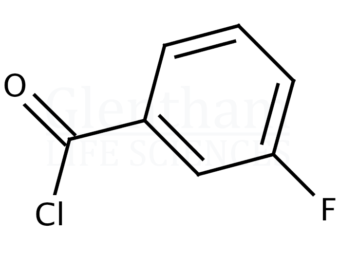3-Fluorobenzoyl chloride Structure