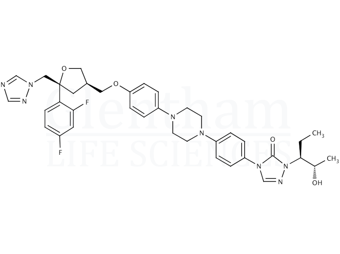 Structure for Posaconazole (171228-49-2)