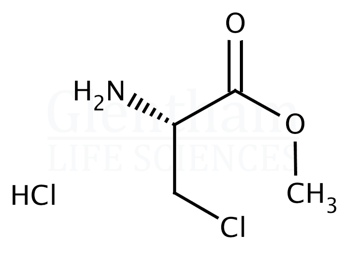 L-β-Chloroalanine methyl ester hydrochloride Structure