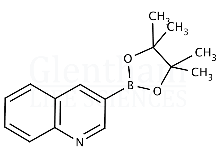 Quinoline-3-boronic acid pinacolate Structure