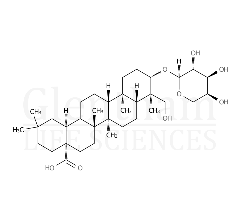 Structure for  Cauloside A  (17184-21-3)