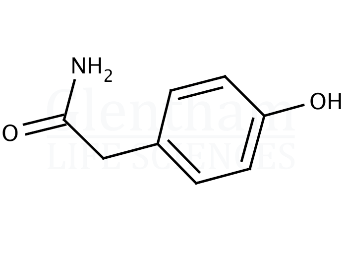 4-Hydroxyphenylacetamide Structure