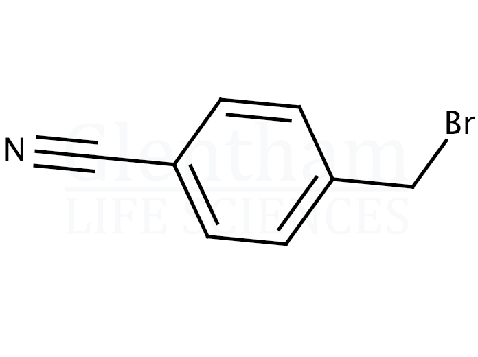 Structure for 4-Cyanobenzyl bromide