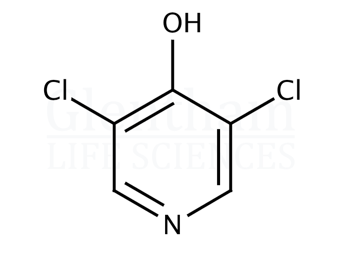 3,5-Dichloro-4-hydroxypyridine Structure