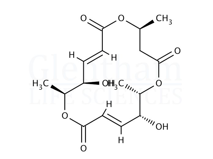 Structure for Macrosphelide A (172923-77-2)