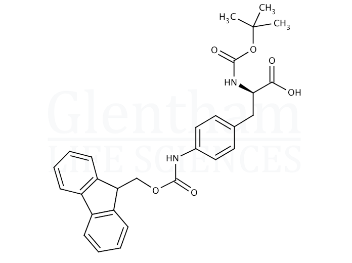 Large structure for Boc-D-(4-Fmoc)-aminophenylalanine (173054-11-0)