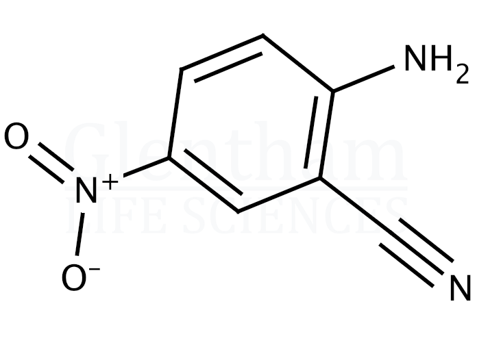 2-Cyano-4-nitroaniline Structure