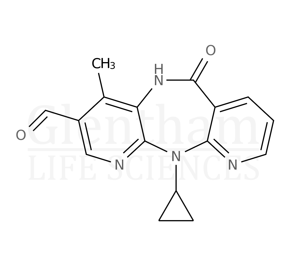 3-Formyl nevirapine Structure