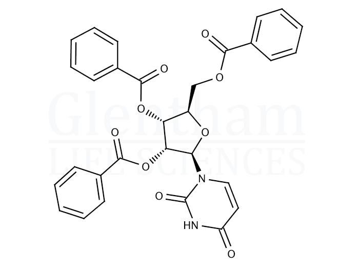 2'',3'',5''-Tri-O-benzoyluridine Structure