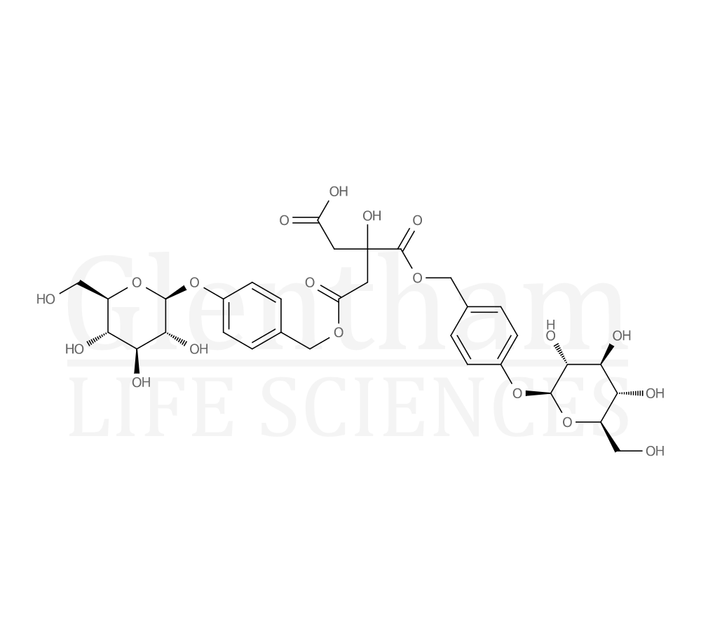 Structure for Parishin B