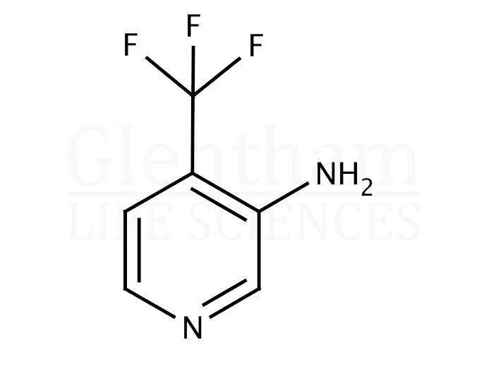 3-Amino-4-trifluoromethylpyridine Structure