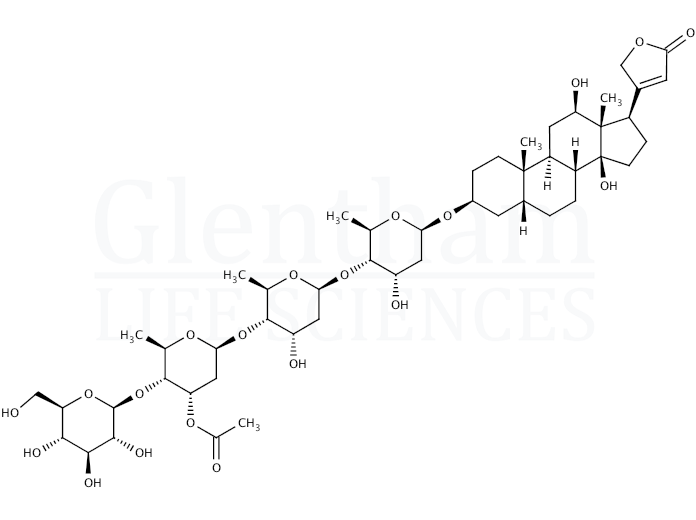 Structure for Lanatoside C