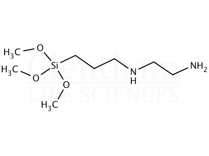 Structure for 3-(2-Aminoethylamino)propyltrimethoxysilane